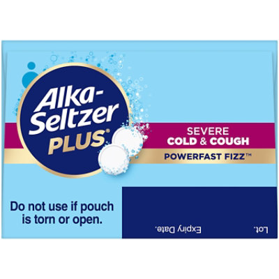 Alka Seltzer Plus Cold Cough Powerfast - 24 Count - Image 1