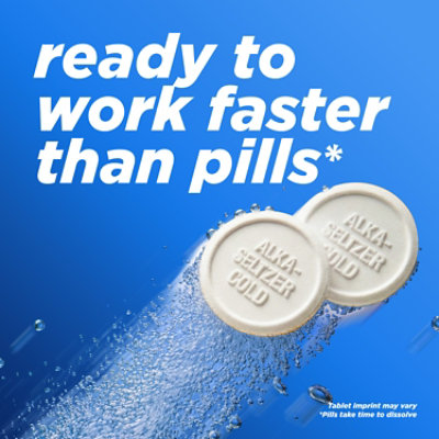 Alka Seltzer Plus Cold Powerfast Fizz Spark Original - 24 Count - Image 3