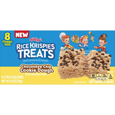 Kellogg's Rkt Squares Chocolate Chip Cookie Dough 6.2oz - 6.2 OZ - Image 7