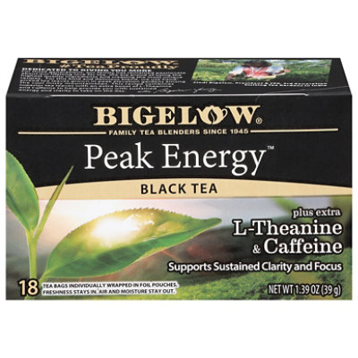 Bigelow Black Tea Peak Energy 18bg - 1.39 OZ - Image 3