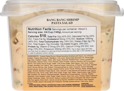 Bang Bang Shrimp Pasta Salad - 14 OZ - Image 6