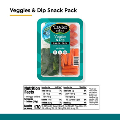 Tf Veggies And Dip 7oz - 7 OZ - Image 3