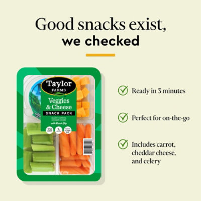 Taylor Farms Veggies & Cheese Snack - 6.25 OZ - Image 2