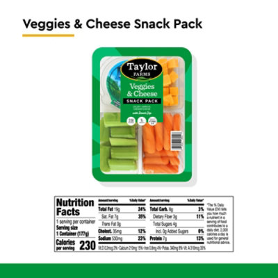 Taylor Farms Veggies & Cheese Snack - 6.25 OZ - Image 4