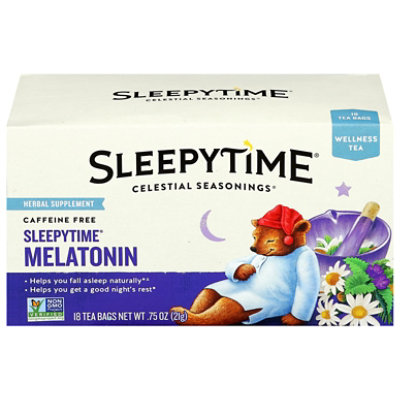 Celestial Seasonings Tea Melatonin Sleepytime - 18 CT - Image 3