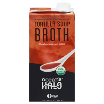 Oceans Halo Broth Tortilla Soup - 32 OZ - Image 3