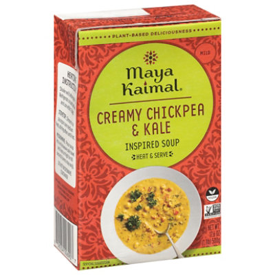 Maya Kaimal Soup Creamy Chickpea And Kale - 17.6 OZ - Image 2