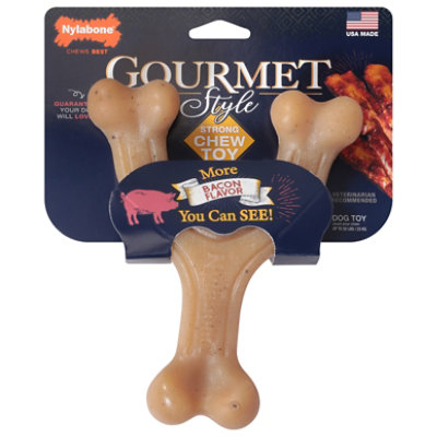 Nylabone Gourmet Wishbone 1ct Lg - EA - Image 3