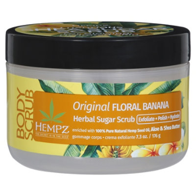 Hempz Scrub Body Floral Banana Herbaloz - 7.3 OZ - Image 3