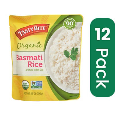 Tasty Bite - Rice Basmati - 8.8 OZ (Pack of 12) - Image 1
