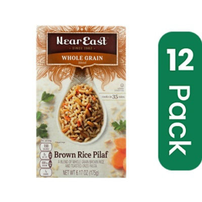 Near East Pilaf Brown Rice - Brown - 6.17 oz. (Pack of 12) - Image 1