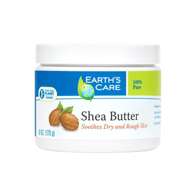 Earth's Care Shea Butter - 100 Percent Pure - Natural - 6 oz - Image 1