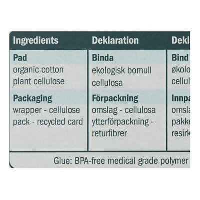 Natracare Organic & Natural Ultra Pads  - 12 CT (Pack of 12) - Image 2
