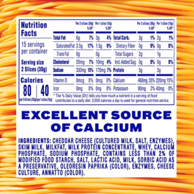 Kraft Singles Extra Thin American Slices - 30 Count - Image 8