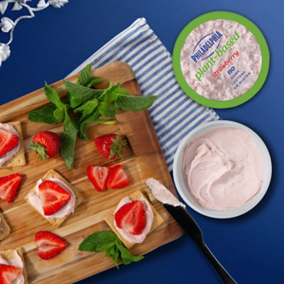 Philadelphia Non Dairy Plant Based - Strawberry Cream Cheese Spread 8 Oz - 8 OZ - Image 7