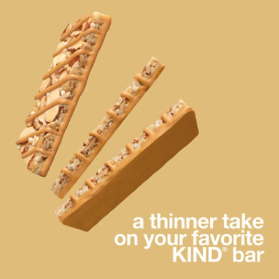 KIND Thins Caramel Almond & Sea Salt Gluten Free Snack Bars - 10-0.74 Oz - Image 4
