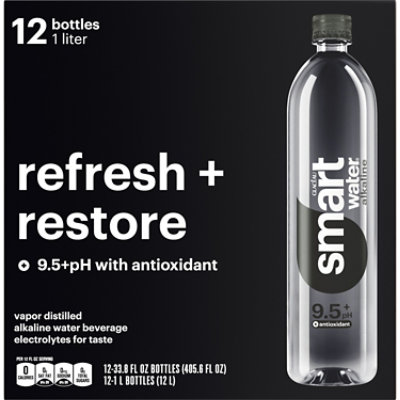 Smartwater Alkaline With Antioxidants - 12-33.8 Fl. Oz. - Image 5