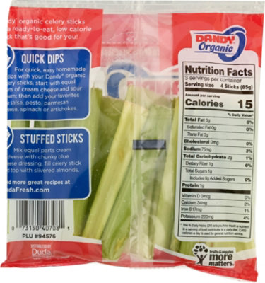 Celery Sticks Organic - 8 OZ - Image 4