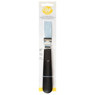 Wilton Spatula Angled Black 9in 1ct - EA - Image 1