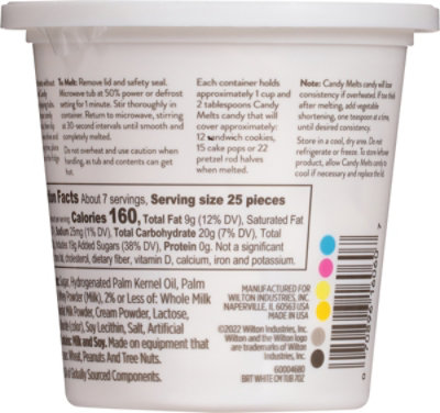 Wilton Candy Melt Bright White Tub 7oz - 7 OZ - Image 6