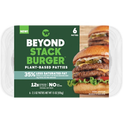 Beyond Meat Burger Patty 15 Oz - 15 OZ - Image 4