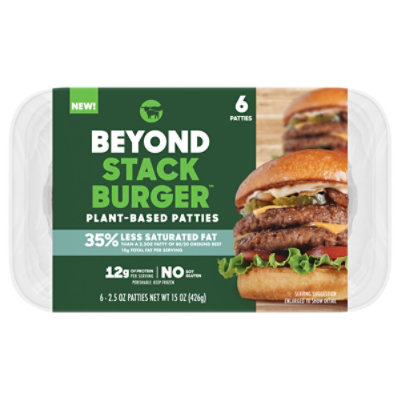 Beyond Meat Burger Patty 15 Oz - 15 OZ - Image 2