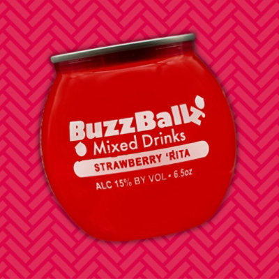 Buzzballz Strawberry Rita - 6.5 FZ - Image 3