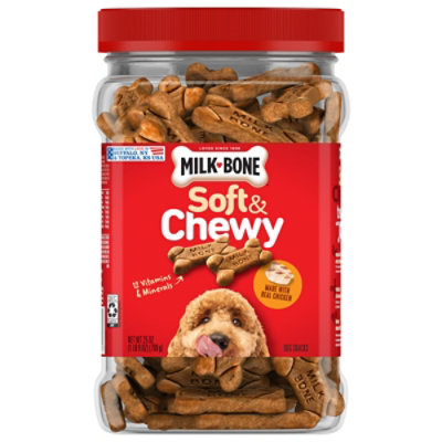 Milk-Bone Soft & Chewy Dog Treats Made with Real Chicken - 25 Oz - Image 2