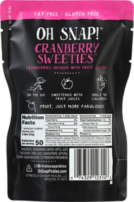 Oh Snap Cranberry Sweeties - 2.25 OZ - Image 6