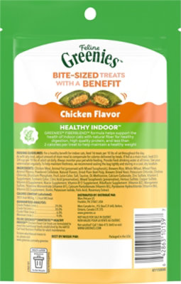 Feline Greenies Smartbites Healthy Indoor Chicken Flavor Natural Treats for Cats - 2.1 Oz - Image 6