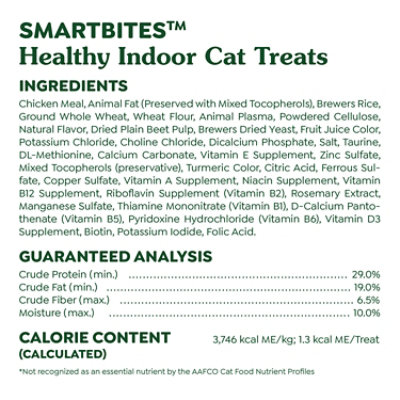 Feline Greenies Smartbites Healthy Indoor Chicken Flavor Natural Treats for Cats - 2.1 Oz - Image 5