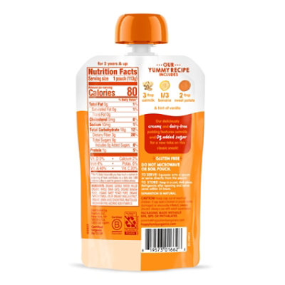 Happy Tot Organics Oatmilk Pudding Ban & Sweet Potato - 4 Oz - Image 2