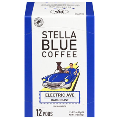 Stella Blue Coffee Single Serve Electric Ave - 12 CT - Image 1