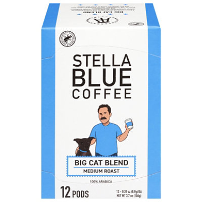 Stella Blue Coffee Big Cat Single Serve - 12 CT - Image 1