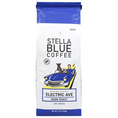 Stella Blue Ground Coffee Electric Ave - 12 OZ - Image 1