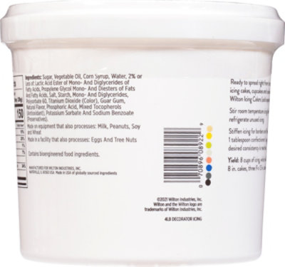 Wilton Icing Decorators Tub 4lb - 64 OZ - Image 6