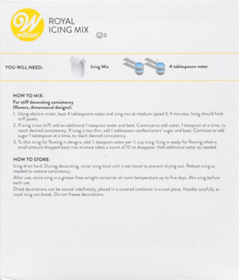 Wilton Royal Icing Mix 14 Oz - 14 OZ - Image 6