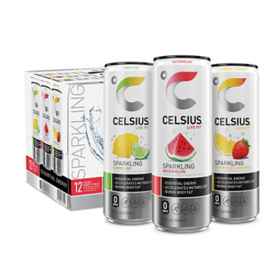 Celsius Live Fit Variety Pack - 12-12 Fl Oz - Image 1