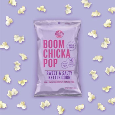 Angies Boomchickapop Sweet and Salty Kettle Corn Popcorn - 2.25 Ounce (Pack of 6) - Image 2