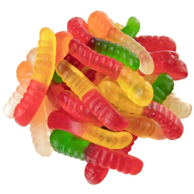 Albanese Mini Assorted Fruit Gummi Worms - 5 Pound (Pack of 4) - Image 2