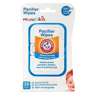 Munchkin - Arm & Hammer Pacifier Wipes, 36-Count - Image 1
