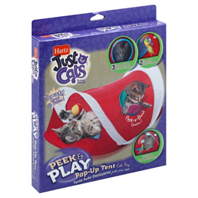 Hartz Just For Cats Peek & Play Cat Toy - EA - Image 1