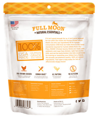 Full Moon Essential Chicken Sticks - 16 OZ - Image 6