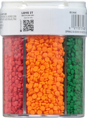 Overjoyed 6-in-1 Rainbow Confetti Sprinkles - 5.9 Oz - Image 4