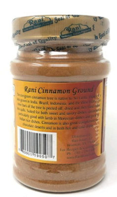 Rani Brand Authentic Indian Products -  Cinnamon Powder (Dalchini Ground) - 3oz (85g) - Image 2
