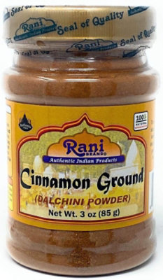 Rani Brand Authentic Indian Products -  Cinnamon Powder (Dalchini Ground) - 3oz (85g) - Image 1