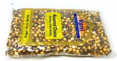 Rani Brand Authentic Indian Products -  Roasted Chana (Chickpeas) Plain Flavor - 14oz (400g) - Image 2