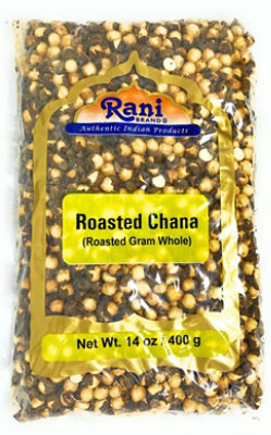 Rani Brand Authentic Indian Products -  Roasted Chana (Chickpeas) Plain Flavor - 14oz (400g) - Image 1