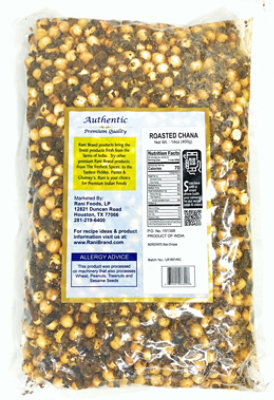 Rani Brand Authentic Indian Products -  Roasted Chana (Chickpeas) Plain Flavor - 14oz (400g) - Image 3