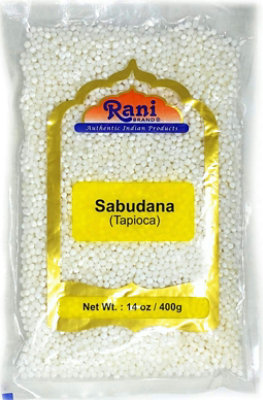 Rani Brand Authentic Indian Products -  Sabudana (Tapioca / Sago) Pearls - 14oz (400g) - Image 1